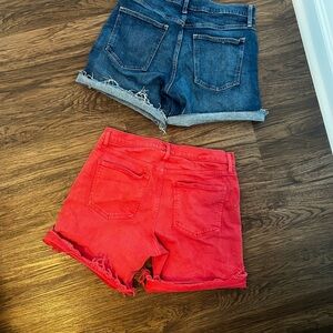 Jean shorts 2 pair